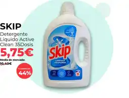 PrimaPrix SKIP Detergente Líquido Active Clean 35Dosis oferta
