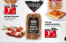 Dia EL MOLINO DE DIA Pan de molde proteico oferta