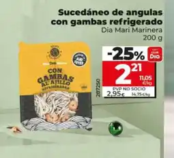 Dia DIA MARI MARINERA Sucedáneo de angulas con gambas refrigerado oferta