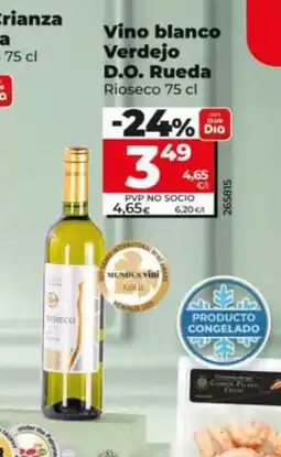 Dia RIOSECO Vino blanco Verdejo D.O. Rueda oferta
