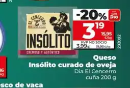 Dia DIA EL CENCERRO Queso fresco de vaca oferta