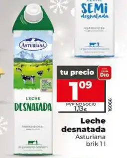 Dia ASTURIANA Leche desnatada oferta