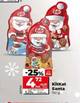 Dia KIT KAT Santa oferta
