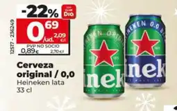 Dia HEINEKEN Cerveza original / 0,0 oferta
