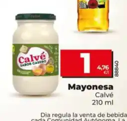 Dia CALVÉ Mayonesa oferta