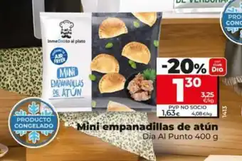 Dia DIA AL PUNTO Mini empanadillas de atún oferta