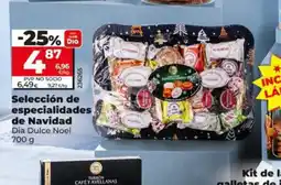 Dia DIA DULCE NOEL Selección de especialidades de Navidad oferta