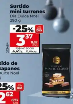 Dia DIA DULCE NOEL Surtido mini turrones oferta