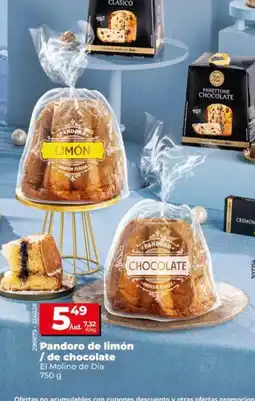 Dia EL MOLINO DE DIA Pandoro de limón / de chocolate oferta
