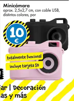 TEDi Minicámara oferta