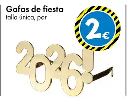 TEDi Gafas de fiesta oferta