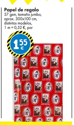 TEDi Papel de regalo oferta