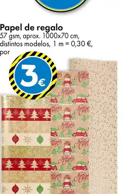 TEDi Papel de regalo oferta