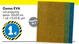 TEDi Goma EVA oferta