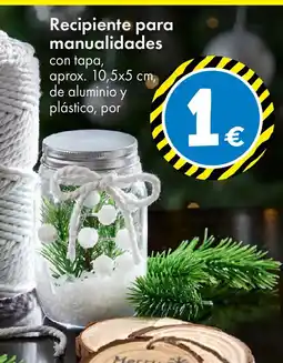 TEDi Recipiente para manualidades oferta