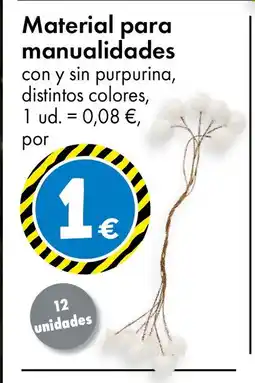 TEDi Material para manualidades oferta