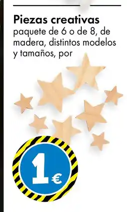 TEDi Piezas creativas oferta