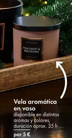 TEDi Vela aromática en vaso oferta
