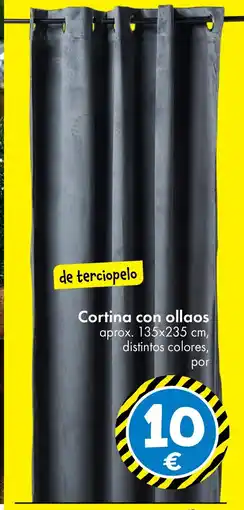 TEDi Cortina con ollaos oferta