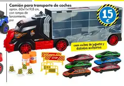 TEDi Camión para transporte de coches oferta