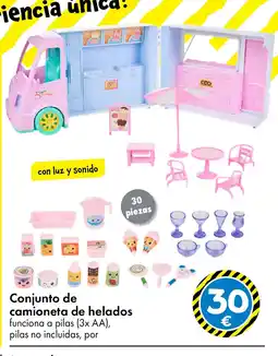 TEDi Conjunto de camioneta de helados oferta
