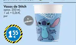 TEDi Vasos de Stitch oferta