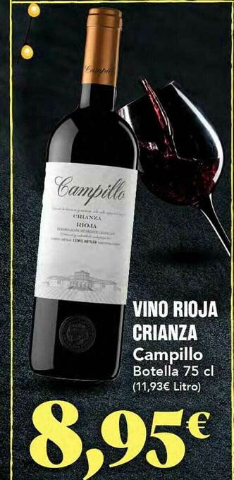 Gadis Vino Rioja Crianza Campillo oferta