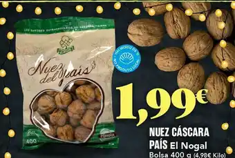 Gadis Nueza Cáscara País El Nogal oferta