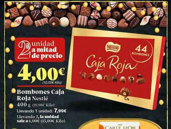 Gadis Bombones Caja Roja Nestlé oferta