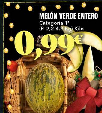 Gadis Melón Verde Entero oferta