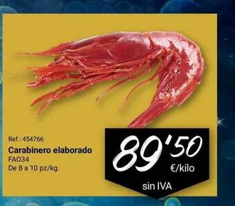 Makro Carabinero Elaborado oferta