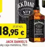 Jack daniel's - whisky caja metalica