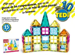 TEDi Juego para montar con piezas magnéticas oferta