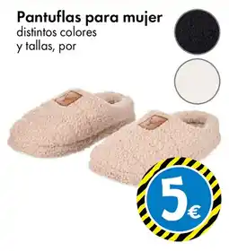 TEDi Pantuflas para mujer oferta
