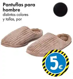 TEDi Pantuflas para hombre oferta