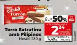 Dia Torró Extrafino amb Filipinos oferta