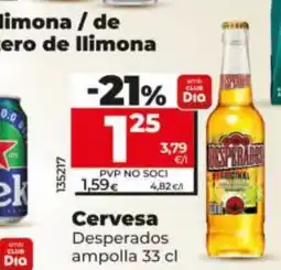 Dia DESPERADOS Cervesa oferta