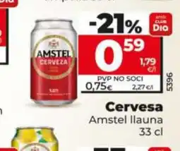 Dia AMSTEL Cervesa oferta