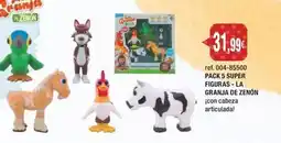 Juguetilandia La granja - pack 5 super figuras-la granja de zenon oferta