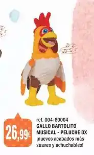 Gallo - peluche dx