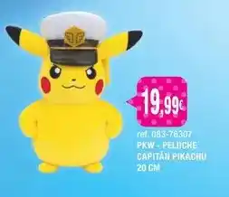 Juguetilandia Pkw-peluche capitán pikachu oferta