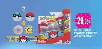 Pokemon - cinturon ataque surtido