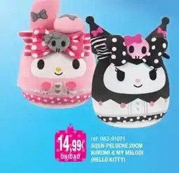 Juguetilandia My - sosn-peluche 20cm kuromi & my melodi oferta