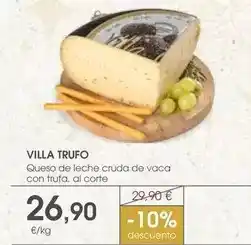 Supermercados Plaza Valle trufo oferta