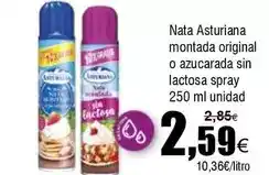 FROIZ Asturiana - nata oferta