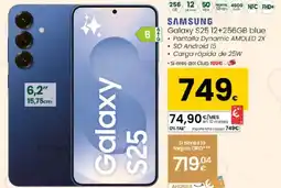 Eroski SAMSUNG Galaxy S25 12+256GB blue oferta