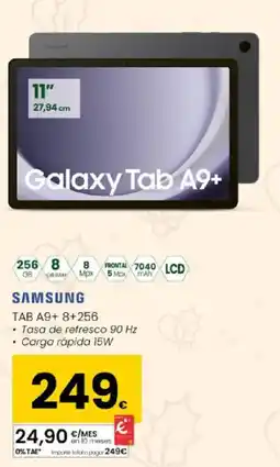 Eroski SAMSUNG Tab A9+8256 oferta