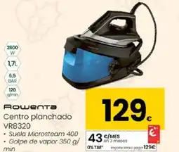 Eroski ROWENTA Centro planchado VR8320 oferta