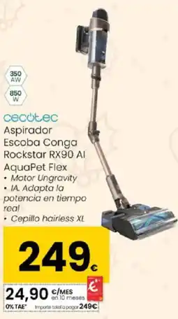 Eroski CECOTEC Aspirador Escoba Conga Rockstar RX90 AI oferta