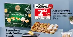 Dia DIA DULCE NOEL Assortiment de massapans oferta